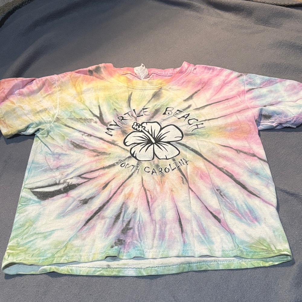 Port and Company Pastel Tie-Dye Kids T-Shirt
